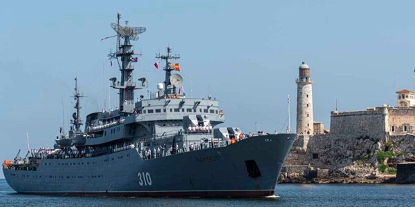 Россия временно направит военные корабли в Карибское море, с остановками в Кубе и возможно Венесуэле