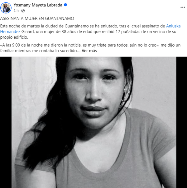 Убийство матери в Гуантанамо подчеркивает тревожное увеличение числа фемицидов на Кубе